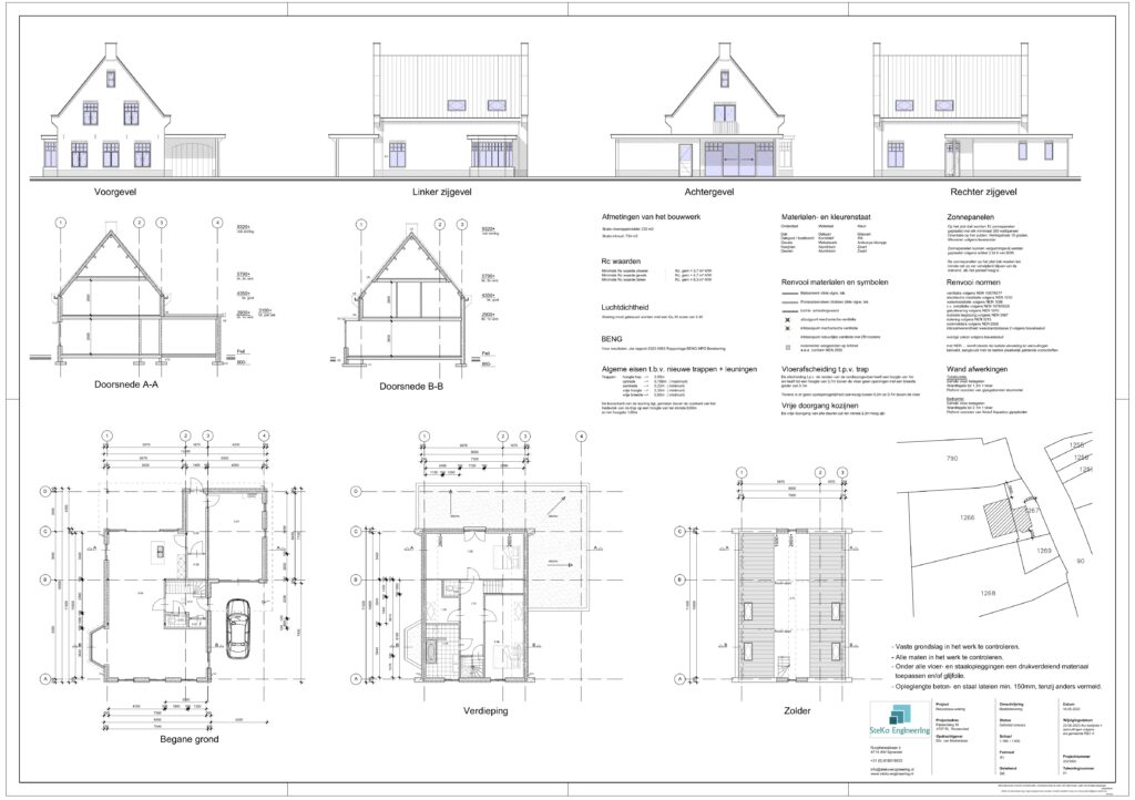 Nieuwbouwwoning geïnspireerd door een Belgische stijl