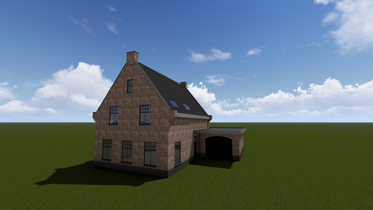Steko nieuwbouwwoning geïnspireerd op een Belgische stijl